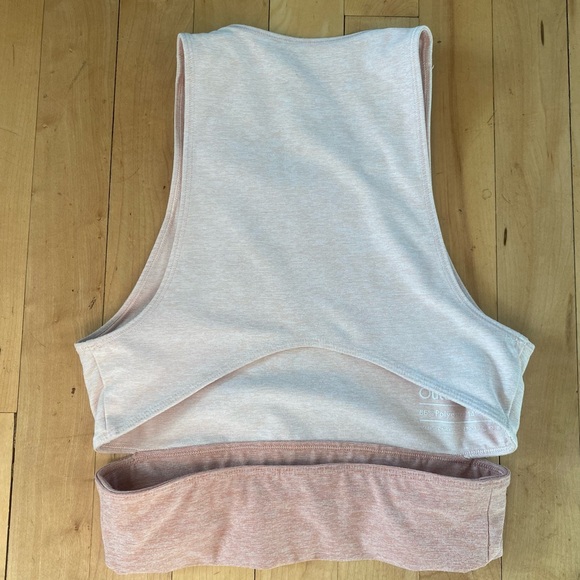 Outdoor Voices Tri Tone Slashback Crop Tank - Picture 5 of 7